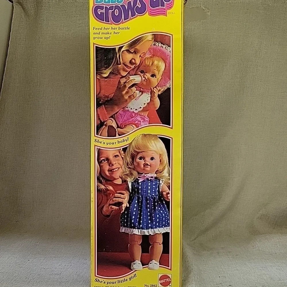 1978 Mattel, Baby Grows Up, No. 2842,with Original‎ Box